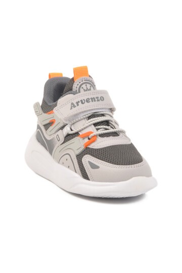 Buz-Füme Cırtlı Çocuk Spor Ayakkabı Arvenzo 320 P