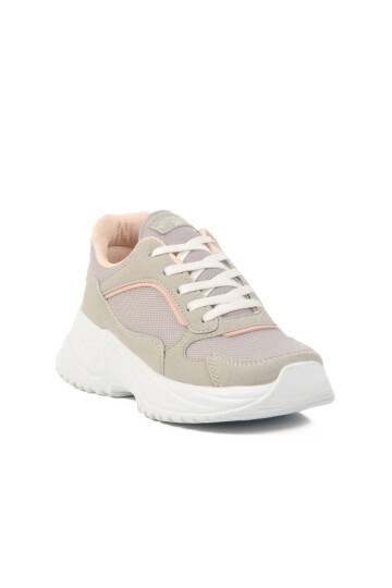 Buz-Pembe Fileli Kadın Spor Ayakkabı 2410 G