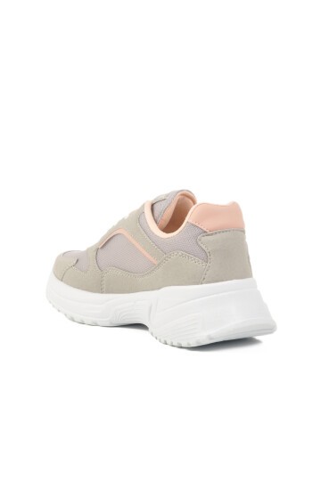 Buz-Pembe Fileli Kadın Spor Ayakkabı 2410 G