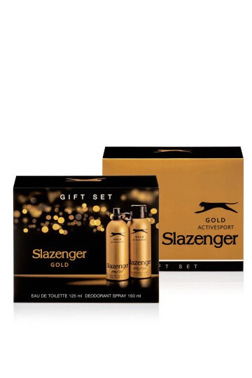 Gold  Unisex Parfüm Active Sport Deodorant-Parfüm 2li Set