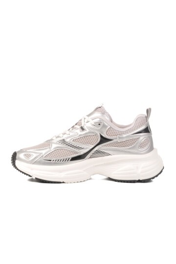 Gümüş Fileli Kadın Spor Ayakkabı GS-251-530 G