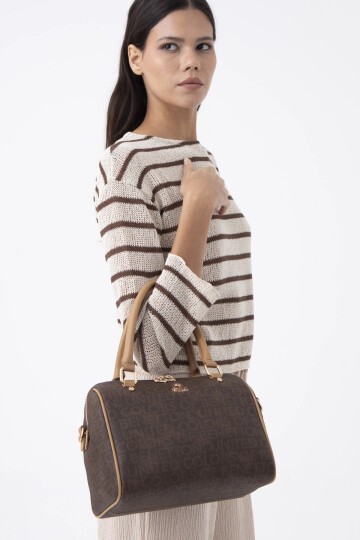 Kahve-Camel  Kadın Omuz Çantası BNT-1533 Çanta