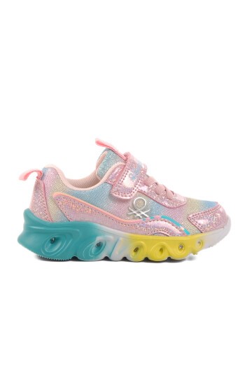 Pembe Triko Kız Çocuk Spor Ayakkabı BNI-10136 B