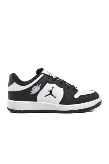 Siyah-Beyaz Unisex Sneaker Cool Haykat Kısa G