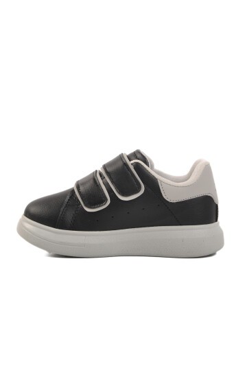 Siyah-Gri Triko Çocuk Spor Ayakkabı BN-31805 P