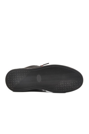 Siyah Hakiki Deri Erkek Sneaker Marcomen 152-19039 M