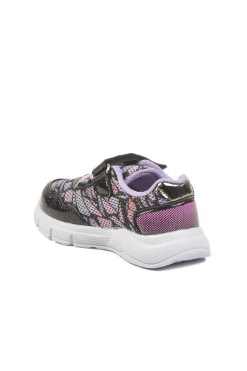 Siyah-Lila Çocuk Spor Ayakkabı North Blue 336126 B