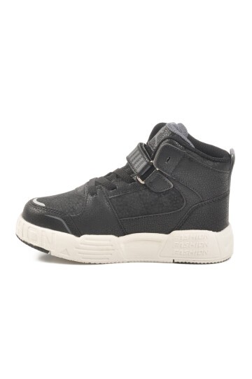 Siyah Bilek Boy Çocuk Sneaker King Uzun Cool P
