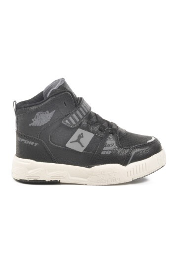 Siyah Bilek Boy Çocuk Sneaker King Uzun Cool P