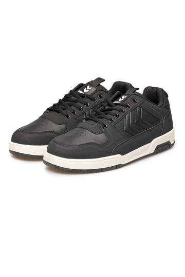 Siyah Suni Deri Unisex Spor Ayakkabı 900643 Hml Versay