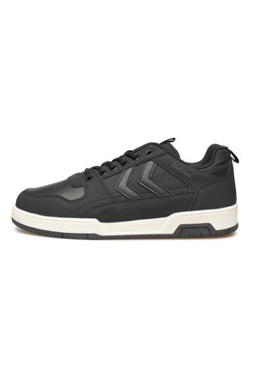 Siyah Suni Deri Unisex Spor Ayakkabı 900643 Hml Versay
