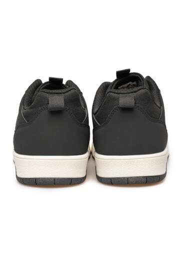 Siyah Suni Deri Unisex Spor Ayakkabı 900643 Hml Versay