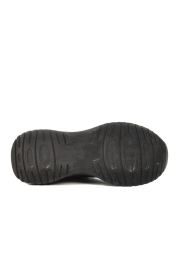 Siyah Fileli Kadın Spor Ayakkabı 2410 G