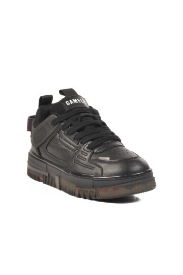 Siyah Fileli Unisex Sneaker Frey G